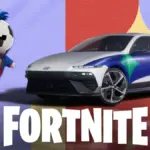 Fortnite Striker Sprite next to the Hyundai Ioniq Car Body