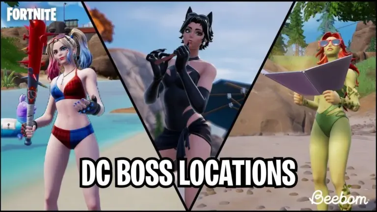 Catwoman Harley Quinn Poison Ivy Boss In Fortnite