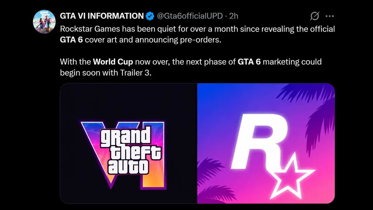 Discussioni su GTA 6 post World Cup 2026