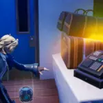 Searching a Cash Register in Fortnite
