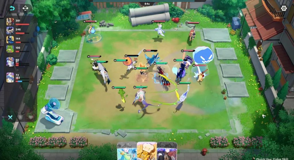 Sistema di combattimento di Honkai Nexus Anima
