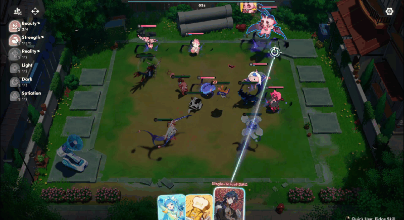 Abilità Blade Eido in Honkai Nexus Anima