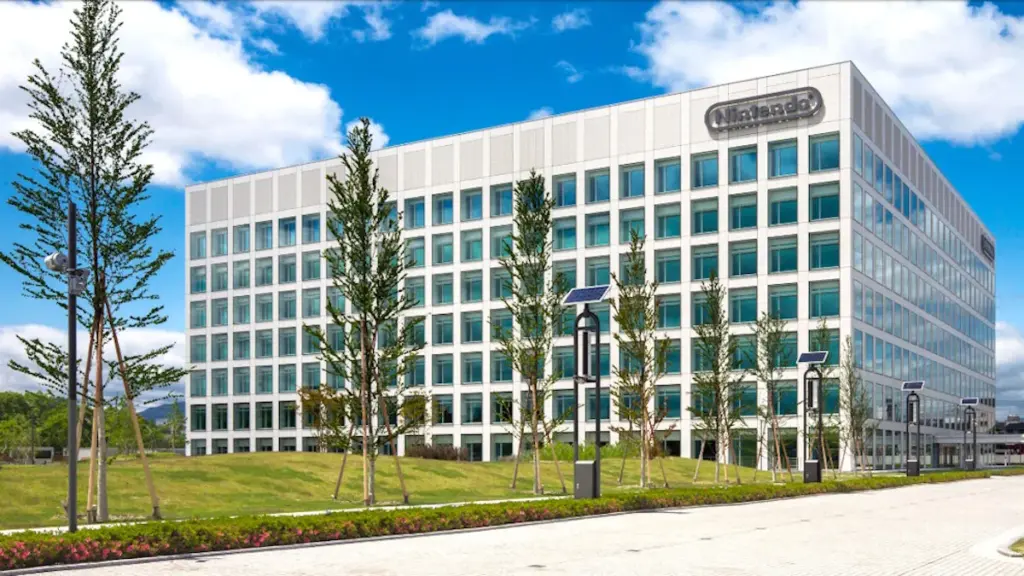 A picture of Nintendo office in Japan