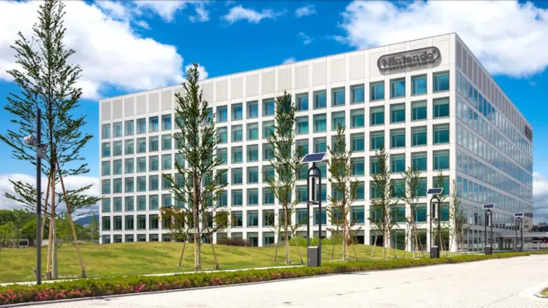 A picture of Nintendo office in Japan