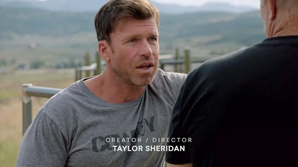 Taylor Sheridan, sceneggiatore e produttore del film Call of Duty