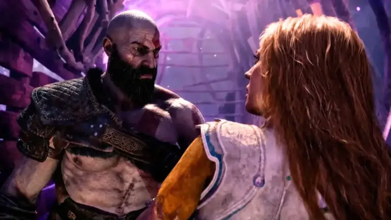 Kratos in God of War Laufey