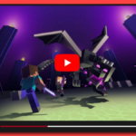 Minecraft ender dragon fight on youtube