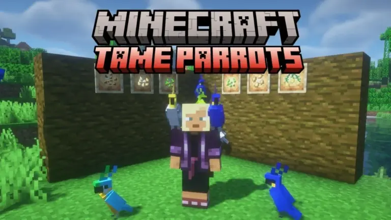 How to Tame a Parrot in Minecraft