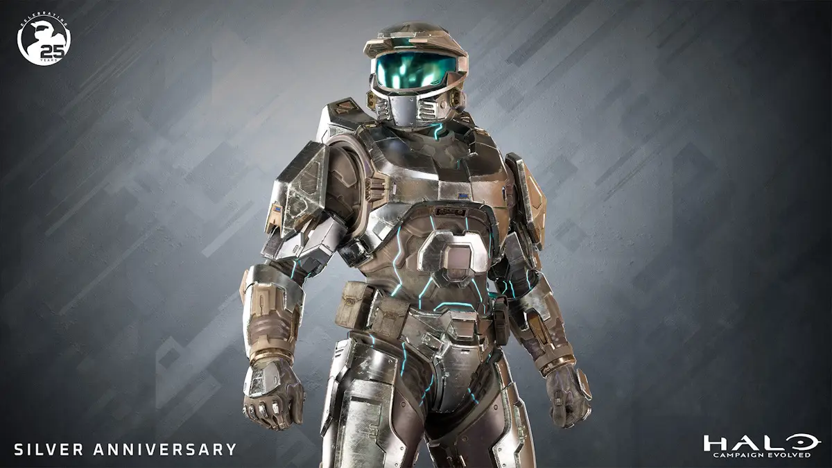 Skin Silver Anniversary per Halo Campaign Evolved