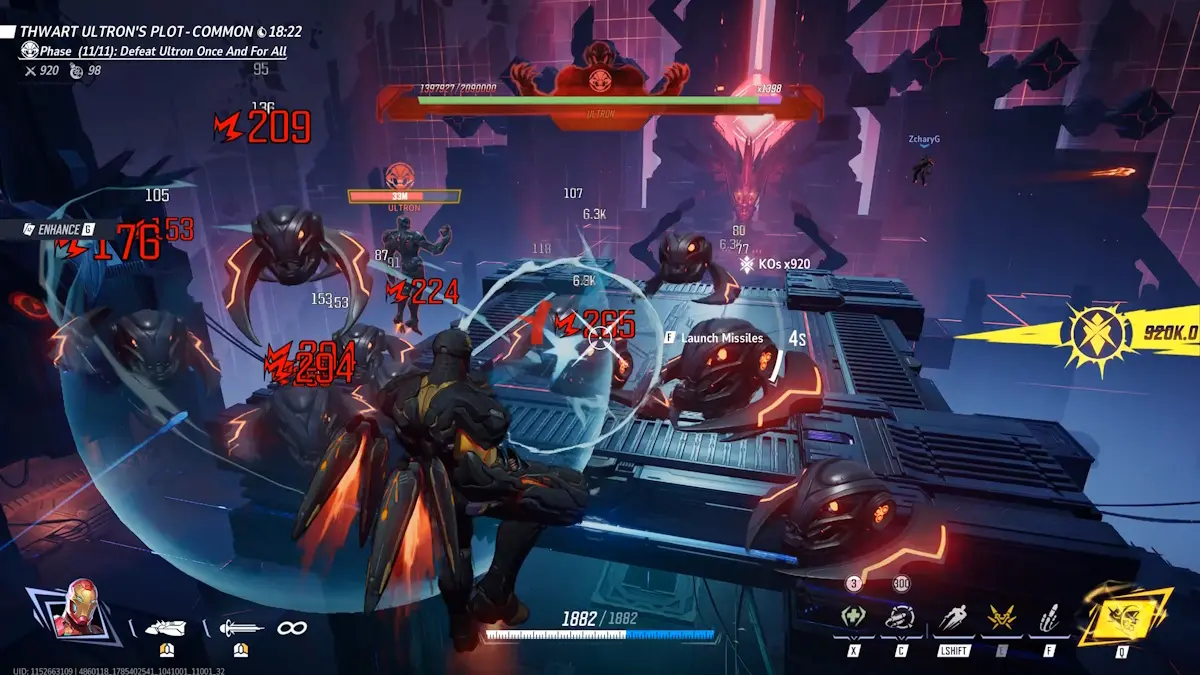 Droni di Ultron al lavoro nella fase finale