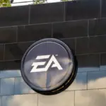 black EA logo