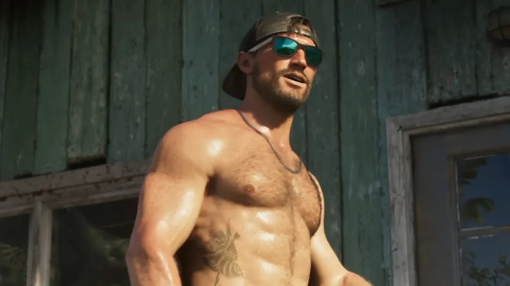 Scena di apertura del trailer di GTA 6 con il personaggio Jason