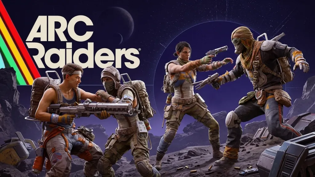 Giocatori di Arc Raiders in combattimento