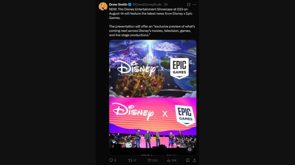 Annuncio Epic Games e Disney su Fortnite modalità Disney