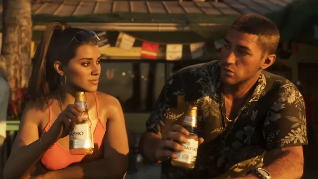 Personaggi Jason e Lucia nel trailer di GTA 6