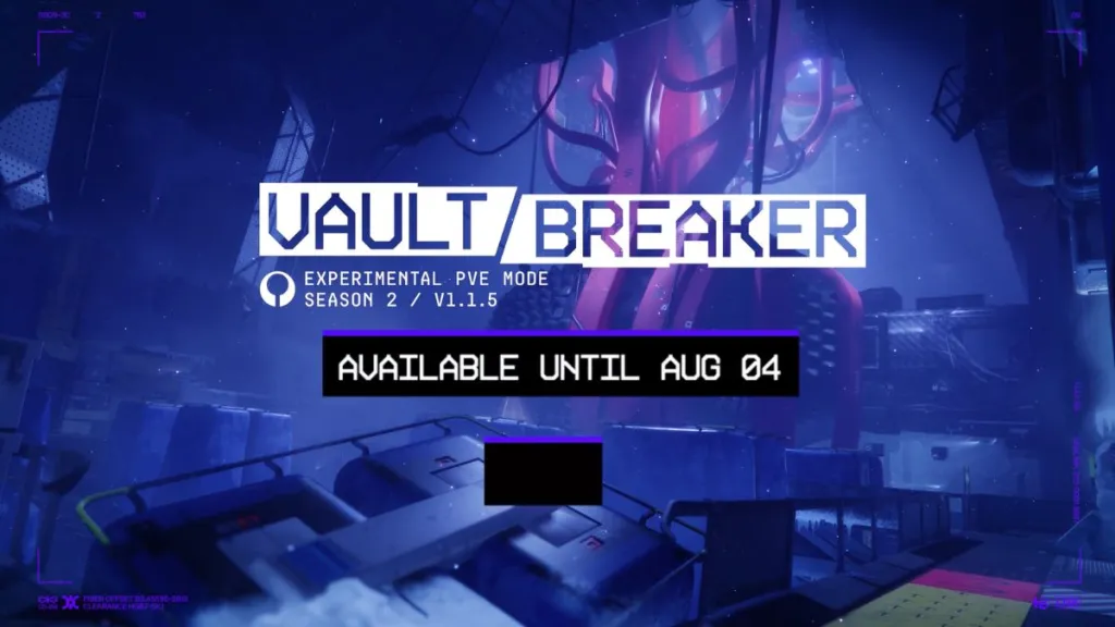 Arte chiave della modalità Vault Breaker di Marathon