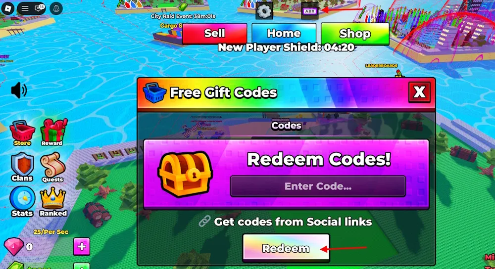 Codici di Missile Empire su Roblox