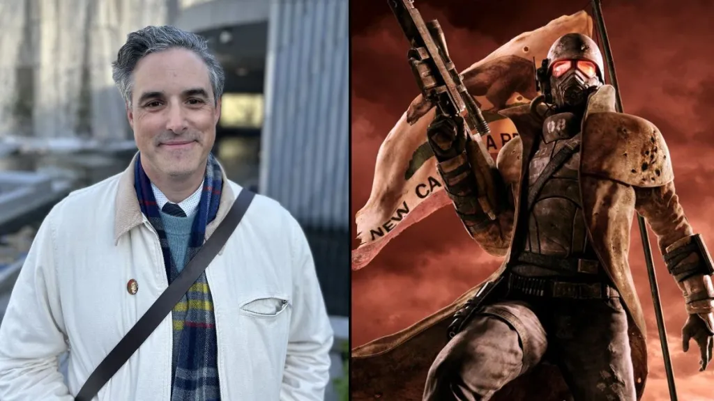 Josh Sawyer, direttore di Fallout: New Vegas, con artwork del nuovo gioco Fallout