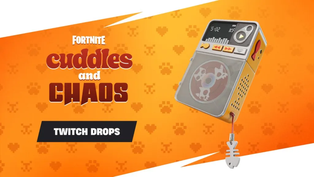 Illustrazione del KATS Turntable Back Bling disponibile su Fortnite