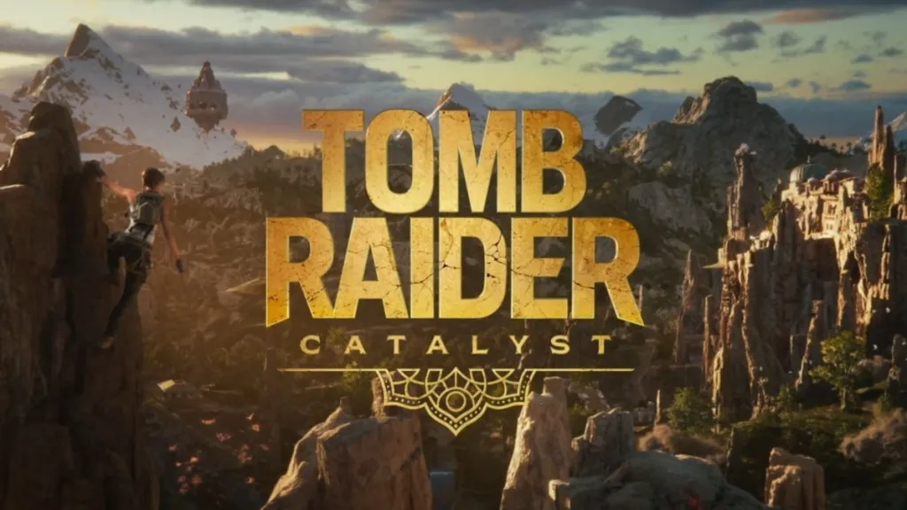 Copertina di Tomb Raider Catalyst ambientata in India