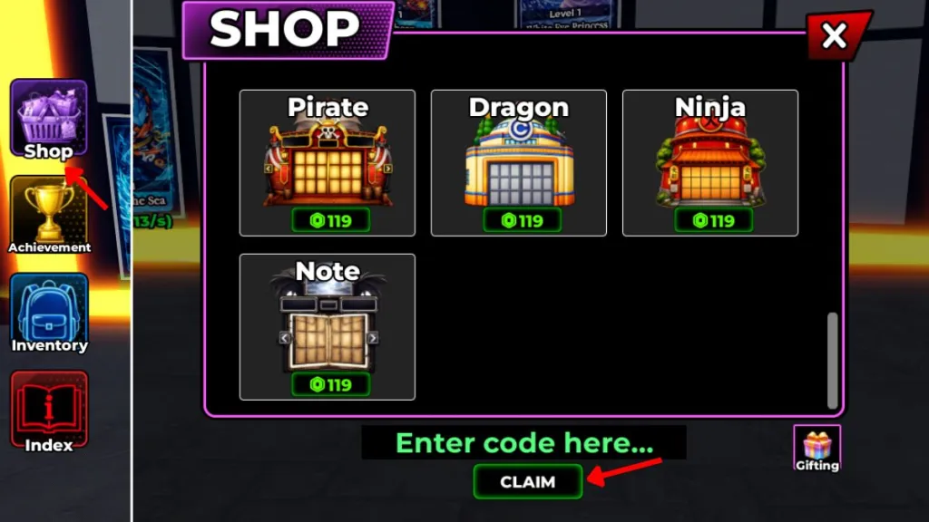 Come riscattare i codici in Anime Card Collection su Roblox