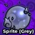 Sprite grigio – materiale base per crafting
