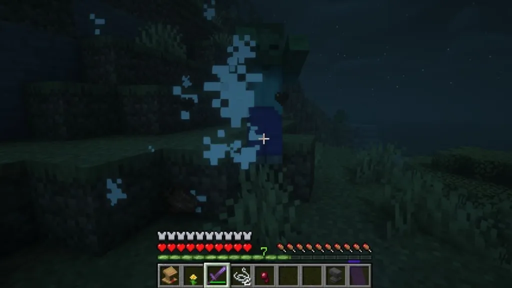 Riparazione di strumenti con l'incantesimo Mending in Minecraft