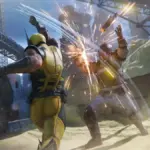 Wolverine fighting an enemy in Marvel