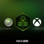XBOX 25th Anniversary Badge with logos