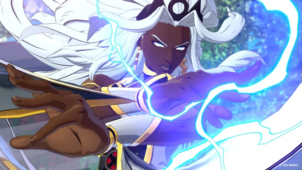 Animazione introduttiva di Storm in Marvel Tokon Fighting Souls