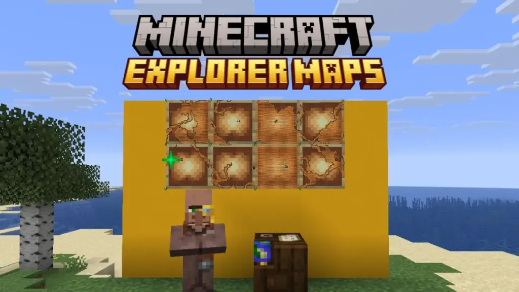 All Explorer Map Types in Minecraft