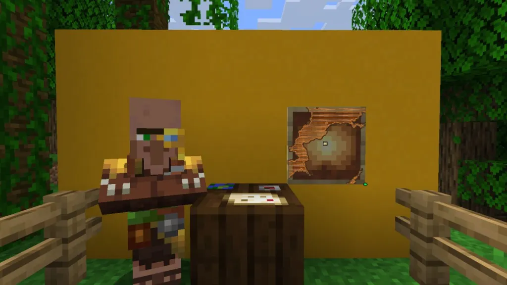 Mappa Explorer del Villaggio del Deserto in Minecraft