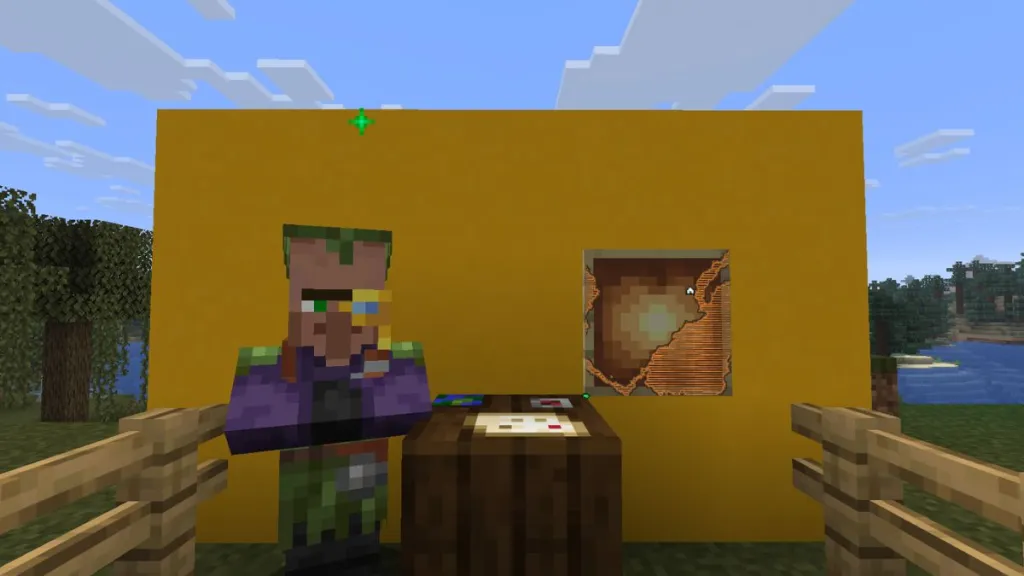Mappa Explorer del Villaggio Innevato in Minecraft