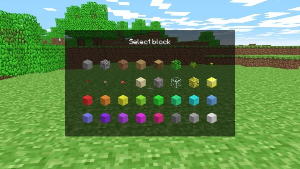Minecraft in modalità Alpha, con primi elementi di sopravvivenza