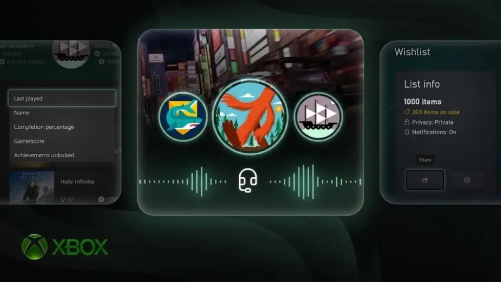 Xbox Adds New Console Features