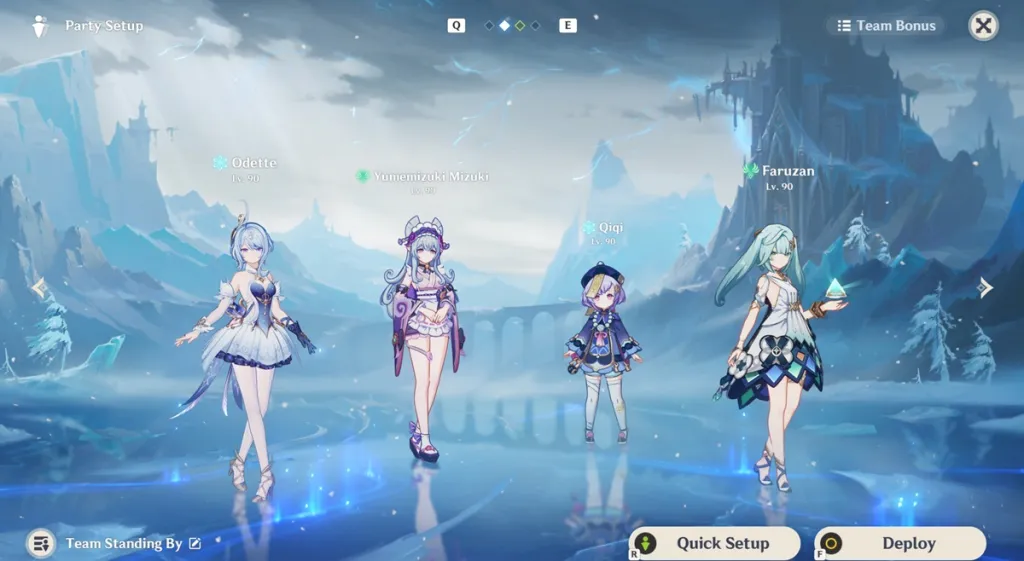Team Stellar Swirl contro il boss Immortal Construct