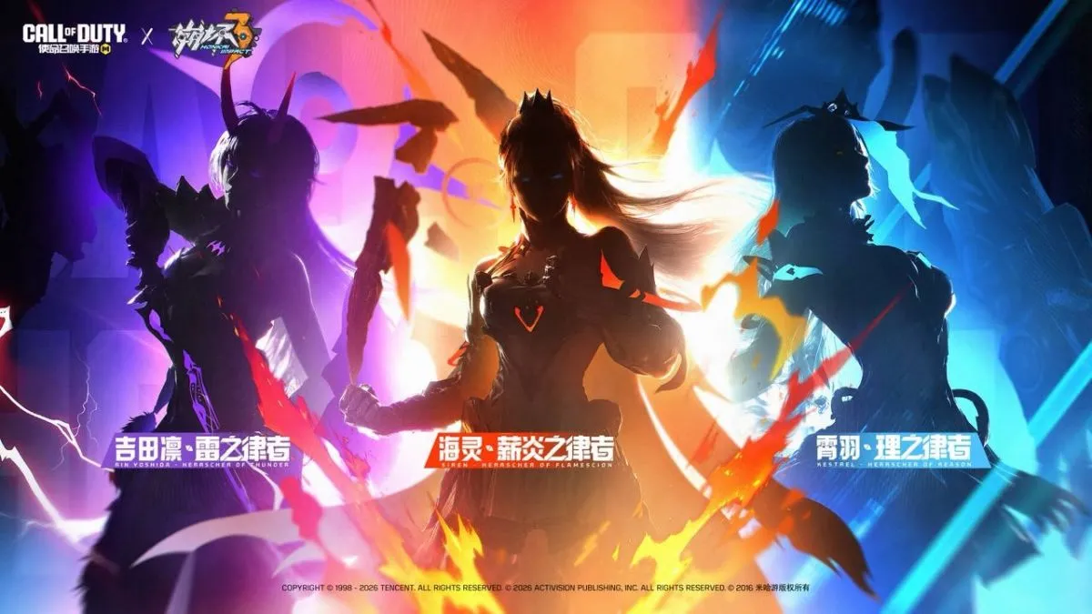 Call of Duty Mobile Honkai Impact 3rd