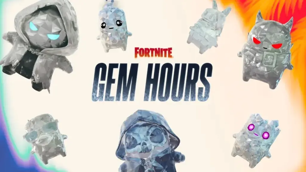 Fortnite Gem Sprite Hours Displaying All Gem Sprites