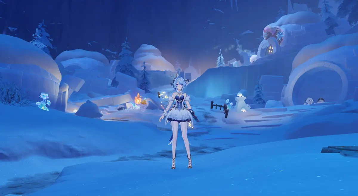 Villaggio Jack Frost, area della Terra Sempregelata