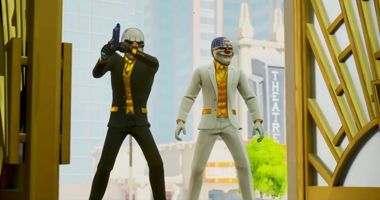 PayDay Characters in Fortnite