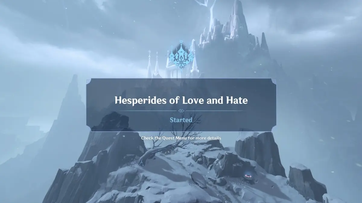 Genshin Impact ‘Hesperides of Love and Hate’ World Quest Guide