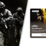 Call of Duty Modern Warfare 4 covr image featuring a group of soldiers (left), the Modern Warfare 4 Beta Discord Nitro promotion on the