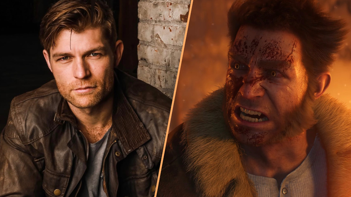 Actor Liam McIntyre (left), Logan in his rage mode in Marvel