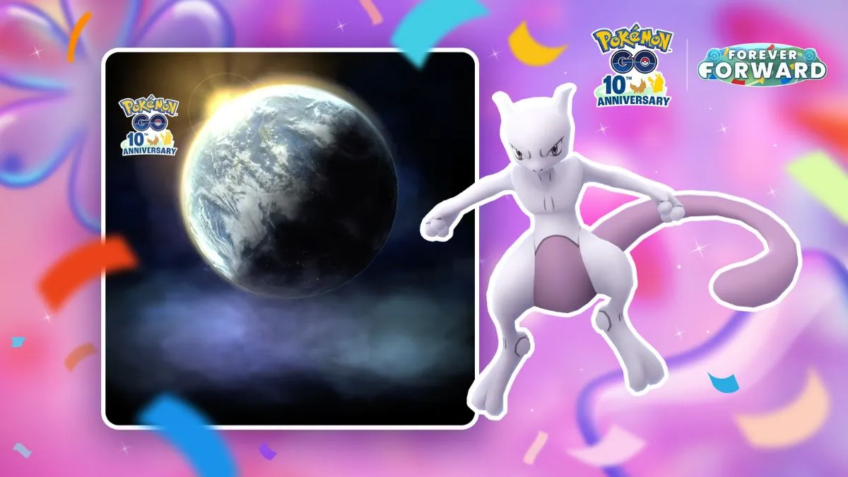 Pokemon Go 10 year anniversary reward Mewtwo