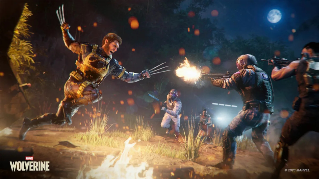 Logan in azione contro la squadra di Bolivar Trask in Marvel’s Wolverine