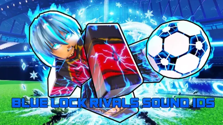 Blue Lock Rivals sound IDs text with gameplay