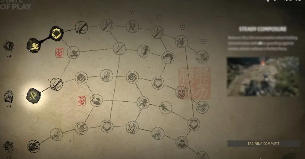Albero delle abilità di Phantom Blade Zero