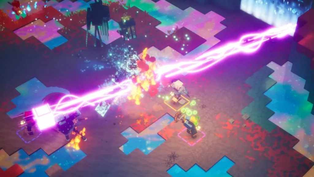 Nuove armi in Minecraft Dungeons 2