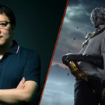 Hidetaka Miyazaki on the TIME cover (left), Walter from The Duskbloods trailer (right).