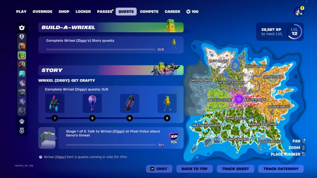 Missioni della storia Get Crafty nella stagione 4 di Fortnite